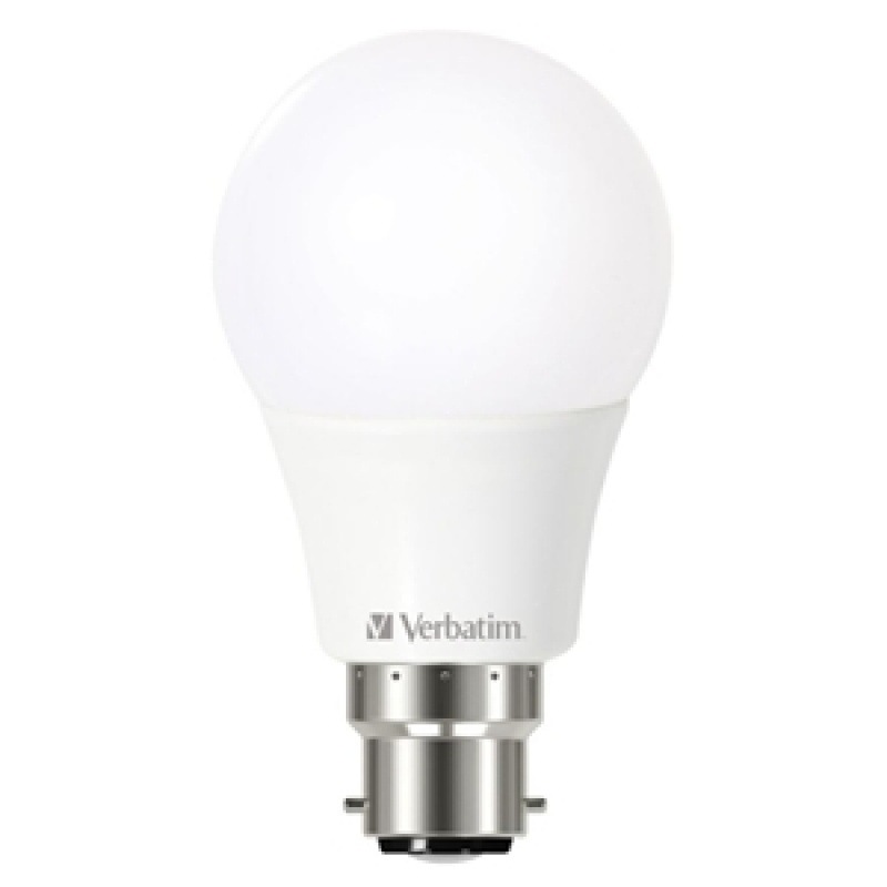 Verbatim LED Classic A B22 8.8W 850lm 4000K Cool White Bayonet